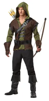 Vyriški Robin Hood Kostiumas 2019 metų vyras tinkamas kostiumas aukštos kokybės helovyno cosplay vyras
