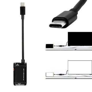 USB-C C Tipo HDMI Splitter su Maitinimo Prievadas Funkcija USB 3.1 C Tipo Konverteris Vyrų ir Moterų MHL Android 