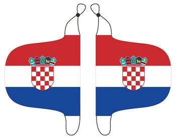 Apdailos automobilių automobilių veidrodėliai dangčiai, veidrodėliai,vėliavos, Custom print Veidrodis Kojinių, Veidrodis Rankovėmis kroatijos vėliava