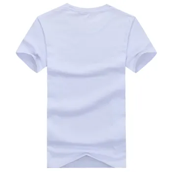 BINYUXD Marškinėliai Vyrams 2018 M. Vasaros Mados baltuosius rūmus, print T-shirt Vyrai T-shirt Prekės Atsitiktinis marškinėliai Atsitiktinis juoda balta Viršūnes Tees