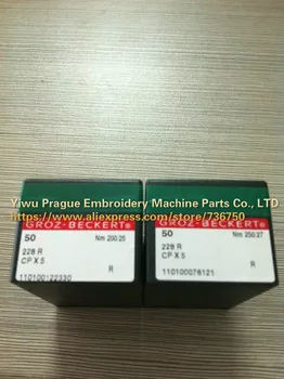 50 vienetų Originali Groz Beckert GB siuvimo adatos 228 R CPX5 CP X 5 Nm 160/23 200/25 250/27 siūlo Yiwu Prahoje parduotuvėje 736750