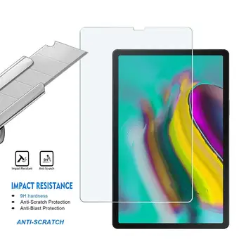 Samsung Galaxy Tab 10.1 (2019 m.) ir Įbrėžimams atspari Grūdintas Stiklas Screen Protector for Samsung Galaxy T510 T515 2019 10.1 Colių