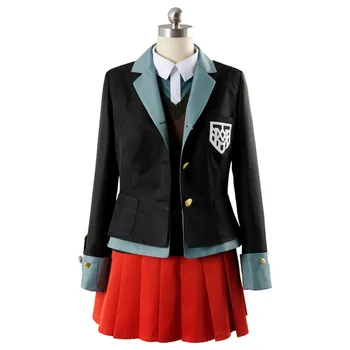 Danganronpa V3 magas Yumeno Himiko cosplay kostiumų mokyklos vienodos