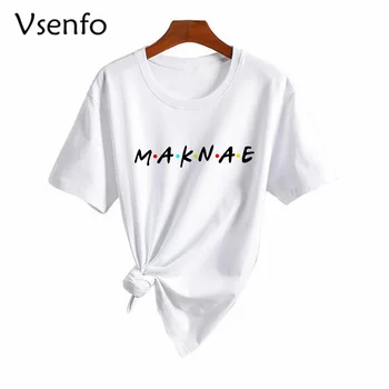 Kpop tshirts Savage Maknae Marškinėliai Kpop Fandom korėjos Mados EXO Got7 Monsta X T-shirt Moterims, Vyrams Mados Harajuku Tumblr Viršūnės