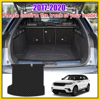 Custom Oda Automobilių Kamieno Kilimėliai Land Rover Range Rover Velar 2017-2020 Galiniai Bagažo Skyriaus Grindų Kilimėlis Dėklas Kilimų, Purvo