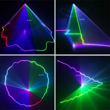 500mW RGB Spalvinga DMX Šviesos Muzika, Šviesos Projektorius Etape Garso Aktyvuotas Nuskaityti Lazerio poveikį, Diskoteka, DJ Home Šalies Skaitytuvas Apšvietimas