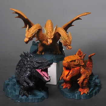 Deformacijos Karalius Godzilla & Karalius Ghidorah & Deginimas Godzilla 14CM Surinkti Veiksmų Skaičius, Modelį, Kolekcines, Žaislas Vaikams Dovanų