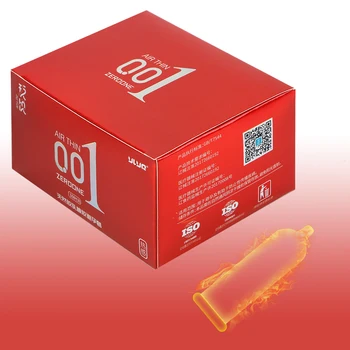 VATINE Hialurono Rūgščių Prezervatyvai 0.01 Ultra Plonas 10 Vnt/Dėžutėje Sekso žaisliukai Vyrams Natūralaus Latekso Ledo Šilumos Touch Sekso Produktai