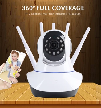 1080P 720P IP Kamera, WIFI Belaidžio Namų Apsaugos Kamera, Stebėjimo, 2-Way Audio VAIZDO Namo Kamera 2mp Kūdikio stebėjimo