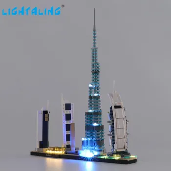 Lightaling Led Šviesos Rinkinys 21052 Architektūros Dubajus