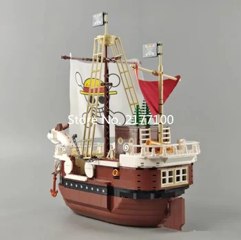 Naujas SY6297 Piratai serija VYKSTA LINKSMŲ Modelio Blokai nustatyti Classic SS idėjų VIENAS GABALAS Laivo Žaislai vaikams