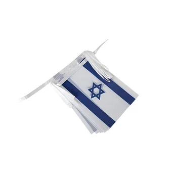 RYTE 20pcs Izraelio nacionalinė 14*21cm apdailos starta vėliava