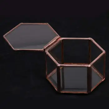 Geometrinis Stikliniai Terariumai, Dėžutė Papuošalų Dėžutė Stiklo Sultingi Augalų Puodą Deco Sesiakampio Formos