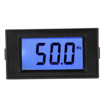10Hz-199.9 Hz Patvarus Skaitmeninis LCD Dažnio Skydelis Matuoklis Daviklis AC 80-300V Skaitmeninis LCD Dažnio Panel Meter