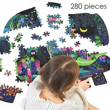 280 Gabalas Dramblys Jigsaw Puzzles Anksti Švietimo Žaislas Vaikams Dovanas Naujųjų Metų Kalėdų Prekes