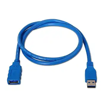 Kabelis USB 3.0/M-A/H, 1 M Azul