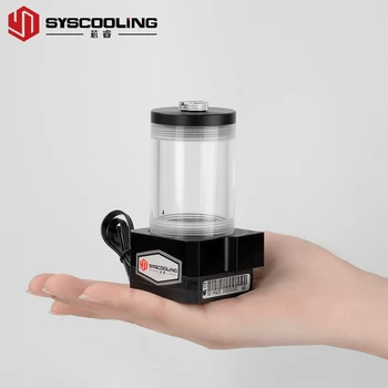 Syscooling aukštos kokybės P60D kompiuteris vandens aušinimo siurblys su vandens talpa