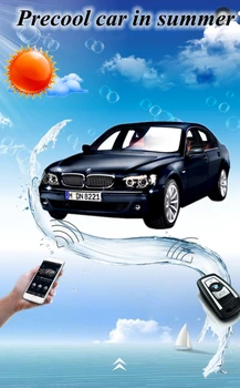 PLUSOBD Automobilių Signalizacija GPS Sekimo Variklio Nuotolinio Start Stop Sistema GSM Smartphone App Kontrolės BMW yra f01 F02 F07 F10 F18 F25 F26