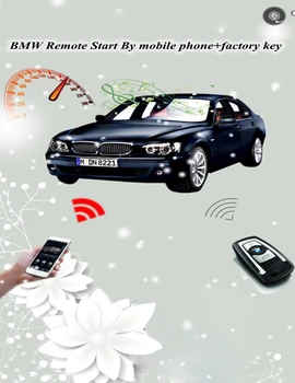 PLUSOBD Automobilių Signalizacija GPS Sekimo Variklio Nuotolinio Start Stop Sistema GSM Smartphone App Kontrolės BMW yra f01 F02 F07 F10 F18 F25 F26