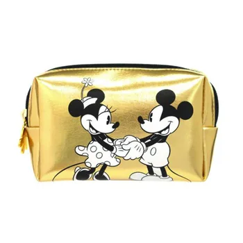 1 vnt Disney Mickey Minnie Mouse nešiojamų kosmetikos make up maišelį multi-purpose saugojimo tsum monetos animacinių filmų piniginės rankinės Makiažas PU