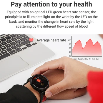 LIGE Naujų spalvų smart watch vyrai moterys Vandeniui daugiafunkcinio sporto, Sveikatingumo žiūrėti, Širdies ritmas, kraujo spaudimas tracker 