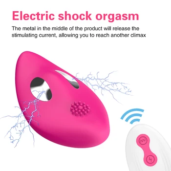 Vibracija Kelnaitės Sekso Žaislų Pora elektrinės sienų Šoko Vibruojantis Kiaušinis Masturbator G-Spot Klitorio Stimuliatorius Suaugusiųjų Sekso Žaislas, skirtas Moters