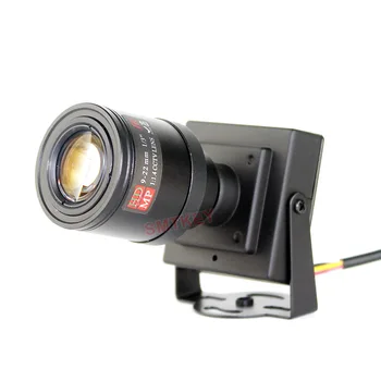 1000TVL/700TVL 9-22mm Varifocal Lens Metalo Mini Kamera Rankinis Reguliuojamas Objektyvas su RCA Adapteris, VAIZDO kamera Automobilio Lenkimas Fotoaparatas