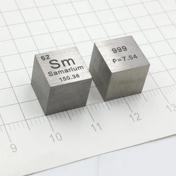 10 x 10 x 10 mm Wiredrawing Metalo Samaris Kubo Retųjų Žemių Elementų Kubo Periodinės Elementų Lentelės Kubo Surinkimo(M≥99.9%)