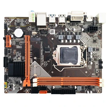 B75-M2 LGA1155 Lizdą M-ATX Motininės Palaikymas Integruota vaizdo plokštė VGA, HDMI, DVI SATA3 HDD M. 2 NVME SSD DDR3 1600