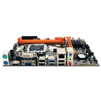B75-M2 LGA1155 Lizdą M-ATX Motininės Palaikymas Integruota vaizdo plokštė VGA, HDMI, DVI SATA3 HDD M. 2 NVME SSD DDR3 1600