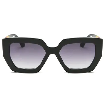 Saulės akiniai ponios 2020 m storio rėmo akiniai nuo saulės moterims, rudos dovanos aikštėje uv400 spalva priedai moterų big UV400