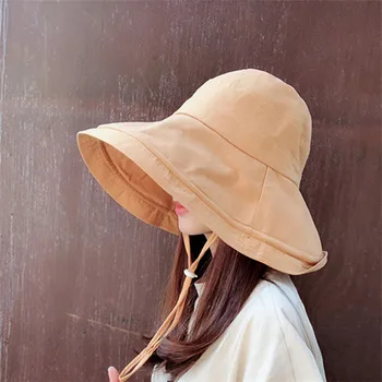 Womail Moterų skrybėlę vasarą Ponios Patogus Baseino Skrybėlę Žvejys Skrybėlę Atsitiktinis Skydelis Išardomi Dangtelis nuo saulės skrybėlę 2019 f25