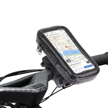 Universalus Dviračių Dėklas Mobilųjį Telefoną Padengti Motociklą, Dviratį Bike Mount Rankenos Mobiliojo Telefono Laikiklis Vandeniui Atveju