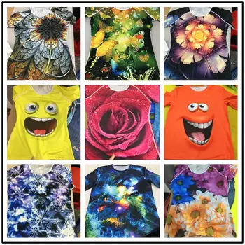 NoisyDesigns Jack Russel Gėlių Marškinėliai Moterims Drabužių trumpomis Rankovėmis Individualų T-shirt Gėlių viršūnės & tees Femme, Mados Marškinėlius