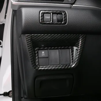 Automobilio centrinio valdymo kairėje mažesnis žibintų reguliavimas dekoratyvinis rėmelis vidaus apdaila, apdaila už Honda Accord 10 2018 2019