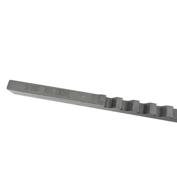 3/16 B Push-Tipo, HSS Keyway Broach Colių Dydis su Jų Pratraukimo Cutter Pjovimo Įrankiai CNC Staklės