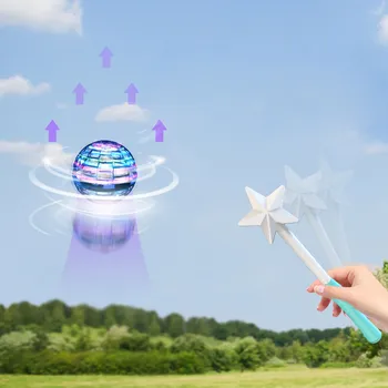 Karšto Flynova Pro Suktuko Su Begalinis Triukų, Skraidančių Žaislų LED Šviesos 360 Rotacijos Ranka Kontrolės Valdomas Drone Dovana Žaislai Vaikams