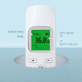Ne-Susisiekite su ir SPINDULIŲ Termometras Greitai išmatuoti Šviesos ir nešiojamų Piršto medicinos įranga SpO2 PR stebėsenos oximeter