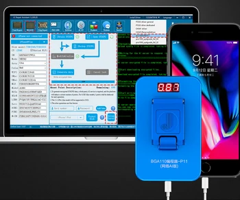 JC P11 BGA110 Programuotojas iPhone 8/8P/X/XR/XS/XS MAX 11 pro MAX NAND Flash BGA110 NAND SYSCFG Duomenų Pakeitimo & Parašyti