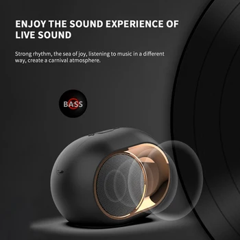 Bluetooth 5.0 Garsiakalbiai Aukštos Kokybės X6 Belaidžio Garso Lauke Stereo Surround Muzika Super Bass Garsiakalbis HiFi Garso Parama TF Kortelę