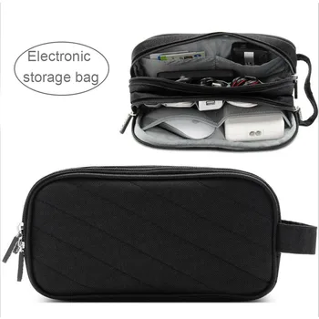 Acoki Nešiojamas Maitinimo Pelės Linija, Laikymo Krepšys, Skaitmeninis Priedai Kroviklis USB Duomenų Kabelis, Ausinės Laidą pen HDD Organizatorius