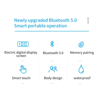 TAOCHIPLE J4 TWS Belaidės Ausinės sporto Ausinių auriculares Bluetooth 5.0 Ausinės Ausinės xiaomi 