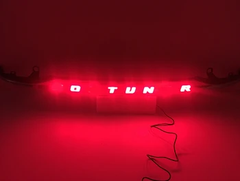 Tinka TOYOTA FORTUNER-2019 Raudona LED High Stabdžių Žibintas Galiniai žibintas Stabdžių Žibintas Per žibintas Stabdžių Žibintas