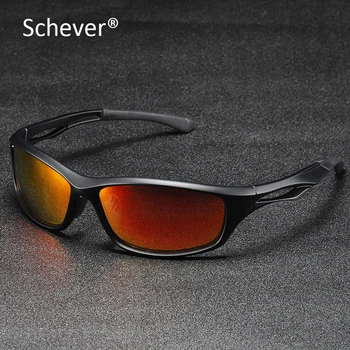 Schever Prekės Poliarizuotas Lęšis UV 400 Vyrų/Moterų Akiniai nuo saulės Vyrų Kietas Žvejybos Saulės Akiniai Vairavimo Lauko Alpinizmo Atspalvių
