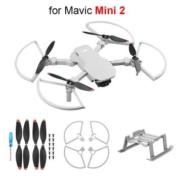 Greito Atleidimo važiuoklė už Mavic Mini 2 Aukštis Extender Paramos Kojos Sraigto apsaugos DJI Mini 2 Drone Rekvizitai Peilis