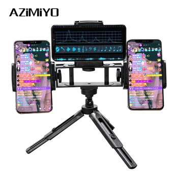 AZiMiYO Nešiojamų Išmanųjį telefoną Trikojo Mobiliojo Tripie mobilusis telefonas su 3 stovėti VK Selfie Mobiliojo Telefono, 