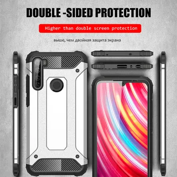 Už Xiaomi Mi 10T 9T 10i 10 Pastaba Pro 9 8 Lite Dual Layer Šarvai, lukštas Atveju Padengti Mažai Poco X3 NFC M3 M2 F2 Pro PocoPhone F1