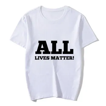 Moterų Protesto 2020 Juoda Gyvybes Klausimas, Raidė T Shirt BLM Moterų Negabaritinių Marškinėlius Harajuku Atsitiktinis Trumpas Rankovėmis Estetines