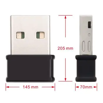 1200Mbps USB Wifi Adapter Dual Band 2.4 Ghz 5.8 Ghz USB Bevielio WiFi Tinklo plokštė, skirta 