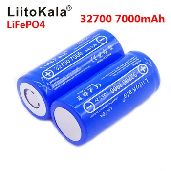 NAUJAS 2020 m. Lii-70A LiitoKala 3.2 V 32700 6500 mah 7000 mAh baterija, LiFePO4 35A 55A Didelės Galios Maksimali Nuolatinė Iškrovimo Akumuliatorius